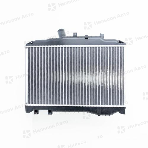 Радиатор двигателя HINO RANGER J07C, пластиковый без заливной, в375*ш634 (без бачков), AD RADIATORS