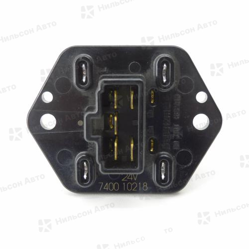 Резистор печки 24V ISUZU ELF 4HF1, 4HG1, 4HK1, вид 1, оригинал (5 контактов)