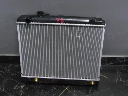 Радиатор двигателя TOYOTA DYNA 3L, 5L, LY101, пластиковый с заливной, в385*ш518 (без бачков), под АКПП, GSPARTS