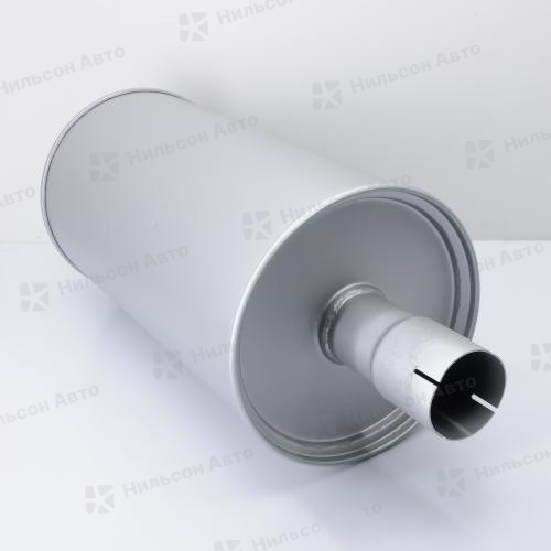 Бочка глушителя 584*280, труба по центру 87/83*150, AUTODEPO