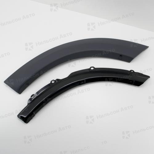 Накладка на крыло заднее TOYOTA RAV-4, левая, POLCAR