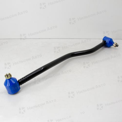 Тяга продольная ISUZU ELF левый руль вид 1, ISCR03LHD, ZEVS (длина 745, диаметр пальца 20)