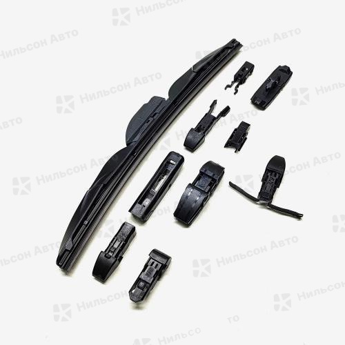 Щетка стеклоочистителя гибридная, 35 см, (10 адаптеров), Multi Hybrid Line, AVS