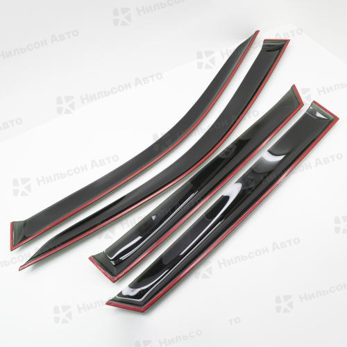 Ветровики MAZDA 323, с 1998 по 2003 г. COBRA TUNING