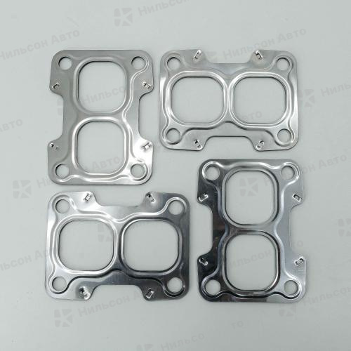 Прокладка выпускного коллектора MMC CANTER 4M50, 4M51, TONYCO (металл) (комплект из 4 штук)