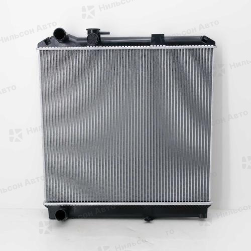 Радиатор двигателя ISUZU ELF/NISSAN ATLAS 4HF1, 4HJ1, пластиковый с заливной, в510*ш560 (без бачков), SAT