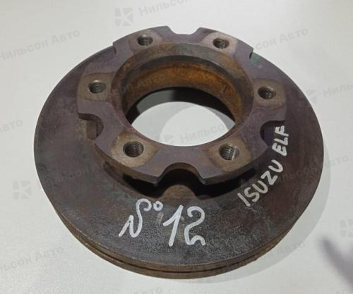 Диск тормозной ISUZU ELF,6 шпилек, диаметр 265 мм, высота кромки 45 мм, толщина 35, б/у