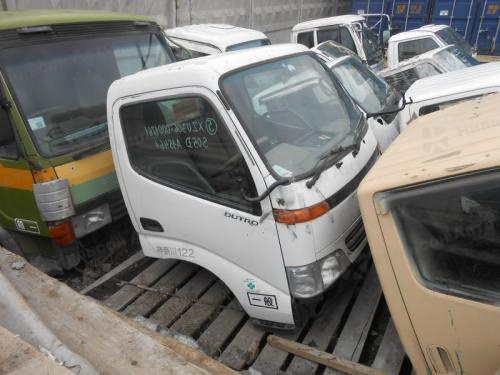 Кабина первой комплектности 24V, HINO DUTRO, S05C, XZU, узкая база, блая, б/у