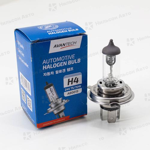 Лампочка в фару H4/24V/75/70W/E4  AVANTECH