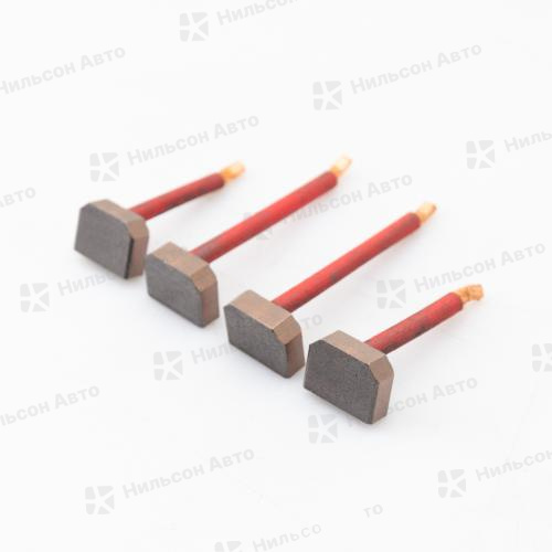Щетка стартера HYUNDAI/MAN/MITSUBISHI, KRAUF (к-т 4 шт)(8*24*17)