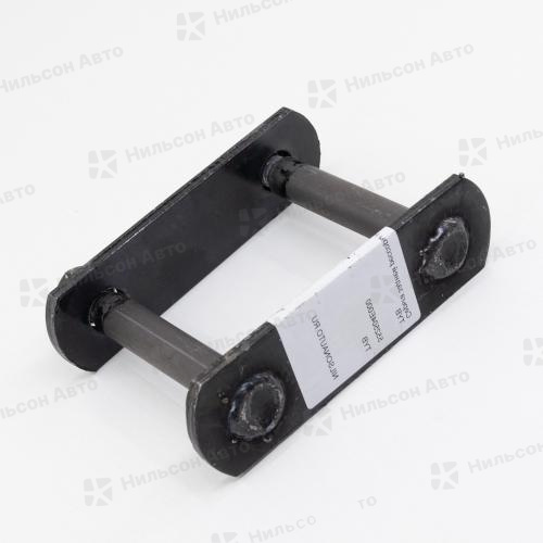 Серьга задней рессоры HYUNDAI/KIA, вид 1, TYB (пластиной и гайками)