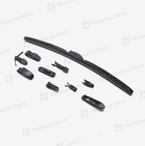 Щетка стеклоочистителя гибридная, 53 см, (10 адаптеров), Multi Hybrid Line, AVS