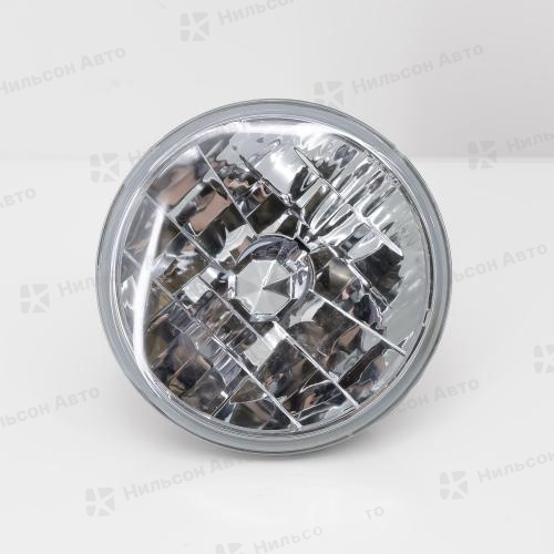 Фара круглая универсальная хрустальная, DEPO  (без лампочки, под H4)