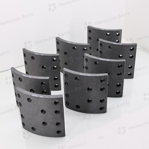 Тормозные накладки HYUNDAI HD120 / AEROTOWN, вид 4, G-BRAKE размер 160*15*170 (комплект 8 штук)