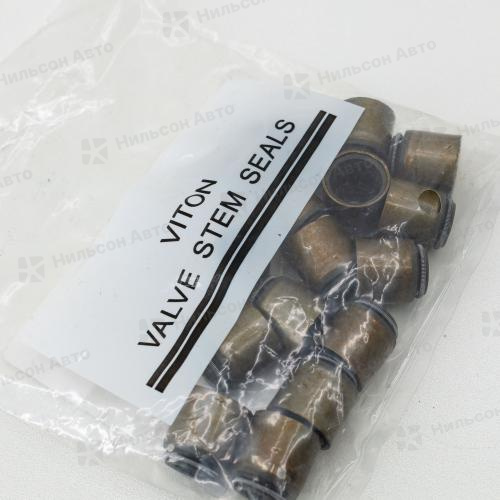 Маслосъемные колпачки ISUZU 4HK1, вид 1, QUNZE (комплект 16 штук)