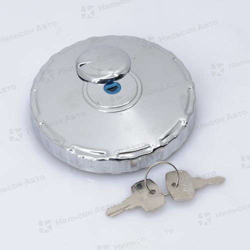 Крышка бензобака горловина 79, с ключом на 3 уса, вид 1, ZEVS