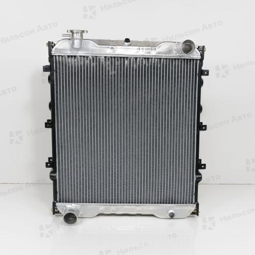 Радиатор двигателя MAZDA TITAN HA, SL, в495*ш483 (без бачков), алюминиевый с заливной, GSPARTS