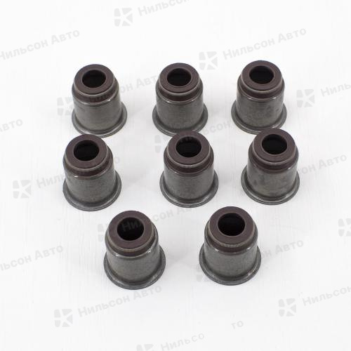 Маслосъемные колпачки ISUZU 6HE1, 6HH1, 4HF1, 4HG1, 4HK1, 4HJ1, 4HL1, TONG HONG (комплект 8 шт)