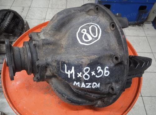 Редуктор заднего моста MAZDA TITAN, R14-16 на 5-6 шпилек, пл/хв 41/8, шлицов 36, фланец 75*75, б/у