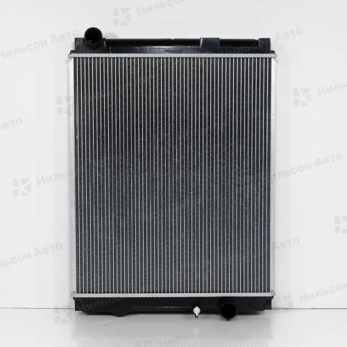 Радиатор двигателя MMC CANTER/MMC FUSO пластиковый без заливной, в625*ш518 (без бачков), AD RADIATORS (левый руль)