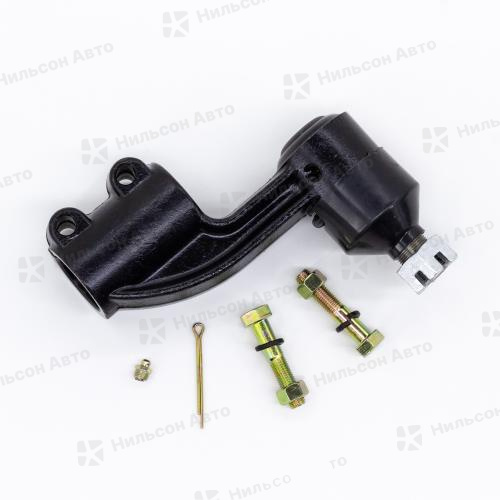 Рулевой наконечник MMC FUSO 10 тонн, вид 2, левый, ZEVS (диаметр трубы 42, диаметр пальца 30)