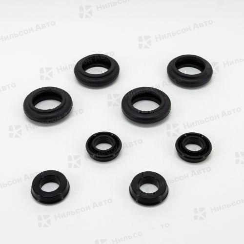 Ремкомплект рабочих тормозных цилиндров ISUZU ELF, вид 02, GBRAKE (4+4) перед на всю ось