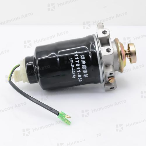 Подкачка на топливный фильтр ISUZU ELF 4HK1, Nilson Auto Parts (диаметр 12 мм, в сборе с топливным фильтром и датчиком)