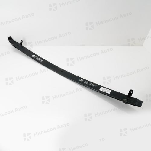 Лист подкоренной задний ISUZU ELF 3 тонны, 1350*70*13, ц.о. 12.5 мм, ZEVS (с хомутами)