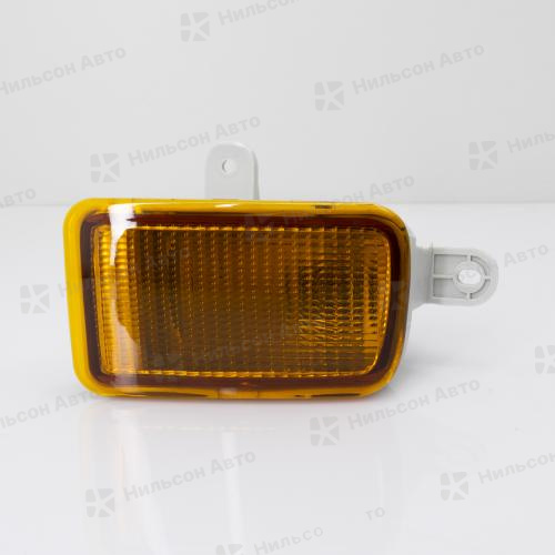 Поворот в бампер, ISUZU GIGA, с 2000, левый, (оранжевый), AUTODEPO