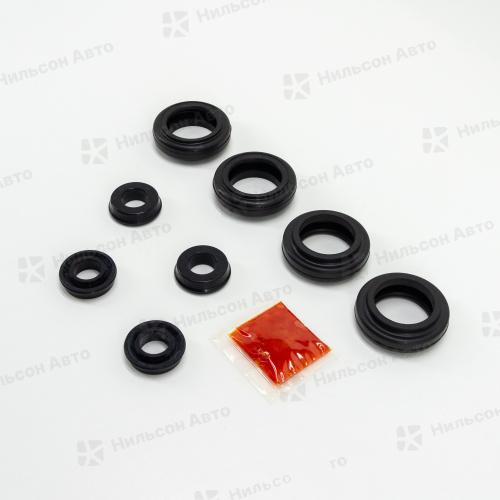 Ремкомплект рабочих тормозных цилиндров ISUZU ELF, вид 03, оригинал (4+4) зад на 2 цилиндра