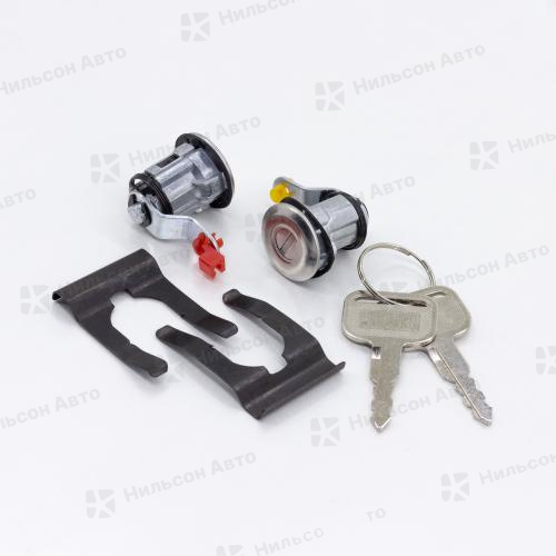 Личинка замка двери ISUZU ELF NKR66E, Nilson Auto Parts (2 личинки замка двери, 2 ключа)