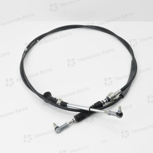 Трос переключения передач ISUZU FORWARD 6HL1, отводит, длина 335-295 см, оригинал