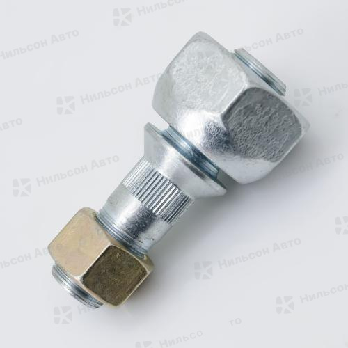 Шпилька передняя в сборе MMC CANTER гайка на 41, левая, SKV (шпилька+2 гайки)