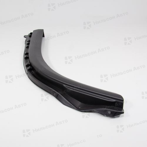 Накладка порога ISUZU ELF NQR90  2008-2012 г., левая, ZEVS