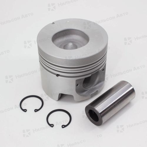 Поршень ISUZU ELF 4HF1 прямые кольца, вид 2, (комплект 4 шт), TIK (диаметр 106, палец 31, высота 89, форкамера 53, 3 кольца)