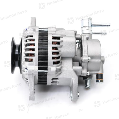 Генератор 24V NISSAN ATLAS/MAZDA TITAN SL, FD42, FD46, с вакуумом, 1 клин, фишка на 2 контакта, MOTORHERZ