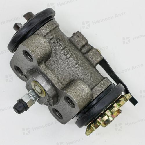 Рабочий тормозной цилиндр задний ISUZU ELF 38*48, диаметр 34, с прокачкой правый, вид 2, YUHOLI  (ручная подводка)