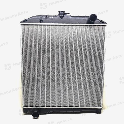 Радиатор двигателя HINO 500/RANGER/NISSAN MK37, пластиковый с заливной, в650*ш638 (без бачков), GSPARTS