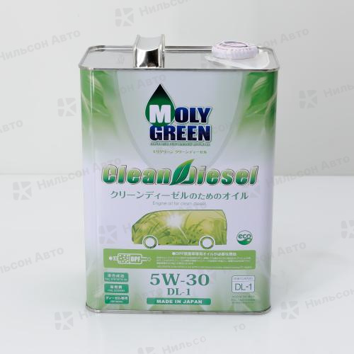 Масло моторное  5W-30 MOLYGREEN CLEAN DIESEL синтетическое 4 л. DL1