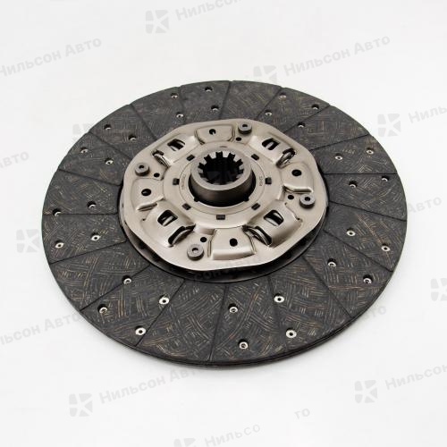 Диск сцепления, 380*220*10*44.7, (активный демпфер/высота шлицевой 53 мм), GTP 