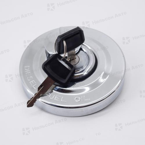 Крышка бензобака горловина 78, с ключом на 3 уса, вид 2, MITSUBISHI/MAZDA/TOYOTA/NISSAN, ZEVS