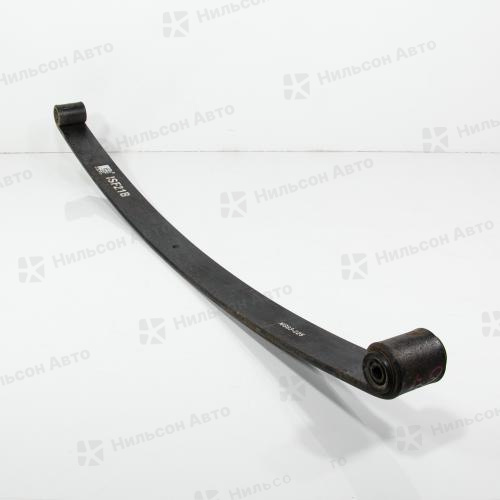 Лист коренной задний ISUZU ELF, 1220*70*11, ц.о. 12,5 мм, втулка/сайлентблок 25*30*68/40, ZEVS