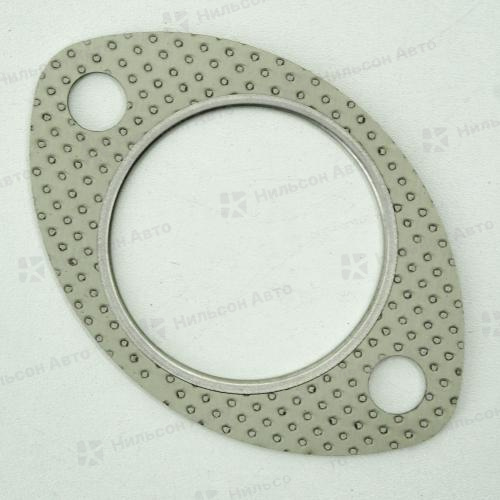 Прокладка выхлопного тракта ISUZU ELF 4JG2, вид 1, оригинал (внутренний диаметр 53 мм / фланец на 2 отверстия)