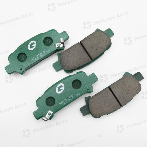 Колодки тормозные дисковые PN-7415 GBRAKE GP-07069