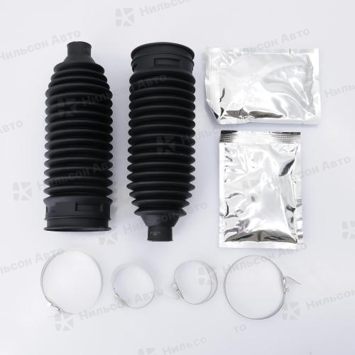 Пыльник рулевой рейки NISSAN CABSTAR, SUFIX (60*22*195, 2 пыльника, хомуты, смазка)