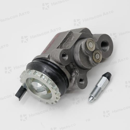 Рабочий тормозной цилиндр передний HINO 40*60*70, диаметр 35, с прокачкой правый YUHOLI (ручная подводка)