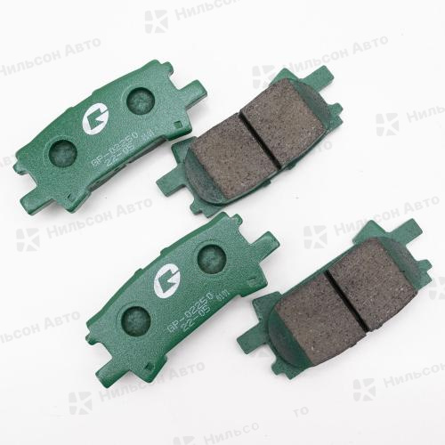 Колодки тормозные дисковые PN-1498 GBRAKE GP-02250