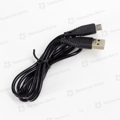 Кабель, USB micro, 2,4A, (длина 1 м/черный), SKYDOLPHIN