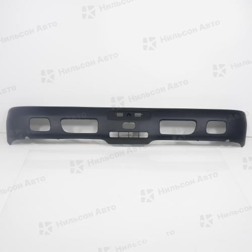 Бампер передний HINO 300 / TOYOTA DYNA 2000-2011 г широкая база, Nilson Auto Parts (пластиковый, с отверстиями под туманки, ш200*в27)