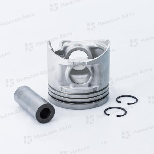 Поршень MMC FUSO 6M61, TEIKIN (комплект 6 шт) ALFIN (диаметр 117, палец 37, высота 111, форкамера 53,  кольца 3*2*4)